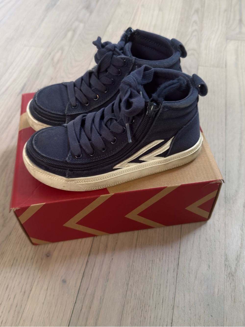 Billy CS High Top Sneaker Navy 13
